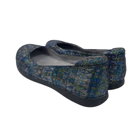 Alegria By PG Lite Womens Glitter Patterned Ballet Flats SZ 8 Stylish & Comfort - Picture 7 of 11